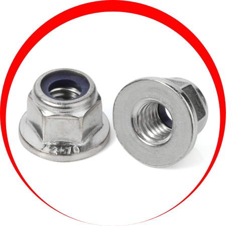 Inconel Flange Hex Lock Nuts in Bahrain
